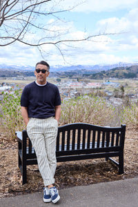 ※100着限定※【匠シリーズ】頂上サマーニット（クルーネックTシャツ） NAVY