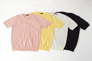 ※100着限定※【匠シリーズ】頂上サマーニット（クルーネックTシャツ）WHITE