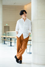 画像をギャラリービューアに読み込む, 【本日14時まで！特別アンコール販売】頂上リネンシャツ WHITE【ラストチャンス100着】