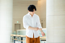 画像をギャラリービューアに読み込む, 【本日14時まで！特別アンコール販売】頂上リネンシャツ WHITE【ラストチャンス100着】