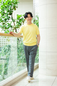 ※50着限定※【匠シリーズ】頂上サマーニット（クルーネックTシャツ） YELLOW