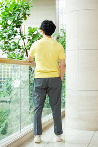 ※50着限定※【匠シリーズ】頂上サマーニット（クルーネックTシャツ） YELLOW