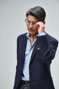 【限定200着】大人のドレスシャンブレー 〜ライトブルー〜