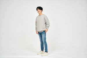 【日本の匠シリーズ】極上100年スウェット 〜グレー〜