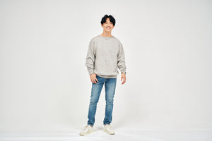 【日本の匠シリーズ】極上100年スウェット 〜グレー〜