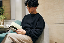 画像をギャラリービューアに読み込む, 【日本の匠シリーズ】極上100年スウェット 〜ブラック〜