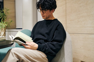 【日本の匠シリーズ】極上100年スウェット 〜ブラック〜