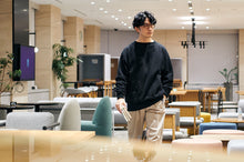 画像をギャラリービューアに読み込む, 【日本の匠シリーズ】極上100年スウェット 〜ブラック〜