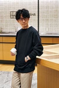 【日本の匠シリーズ】極上100年スウェット 〜ブラック〜