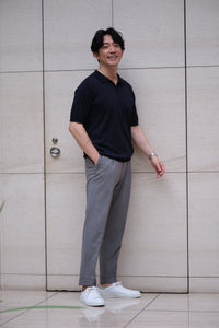 【日本の匠シリーズ】3Dドレスパンツ 〜ライトグレー〜【先着100本】