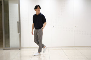 【日本の匠シリーズ】3Dドレスパンツ 〜ライトグレー〜【先着100本】