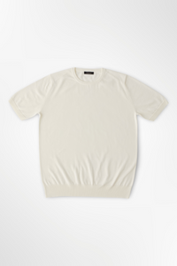 ※100着限定※【匠シリーズ】頂上サマーニット（クルーネックTシャツ）WHITE